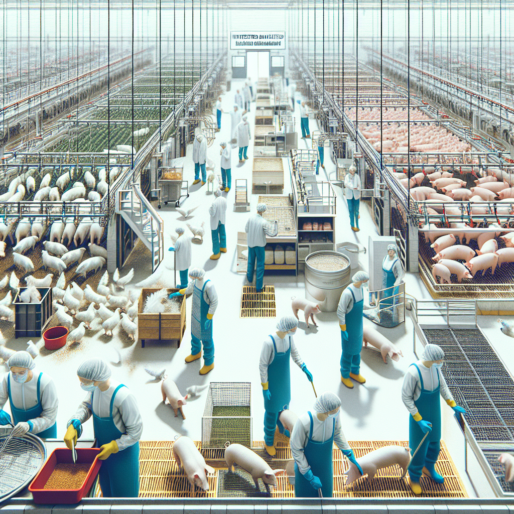 manejo prático de manejo sanitário integrado em avicultura e suinocultura em propriedade brasileira