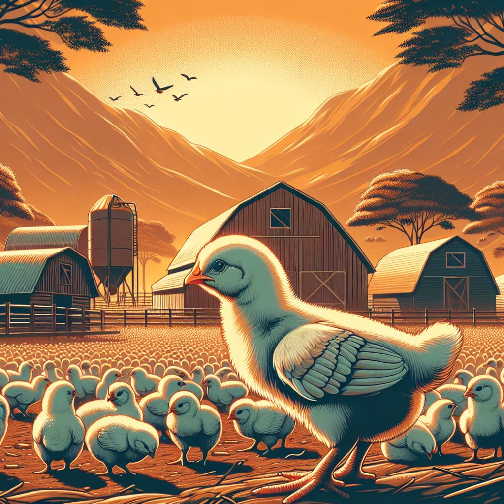 redução de mortalidade em pintinhos na primeira semana - ilustração para redução de mortalidade em pintinhos na primeira semana no Brasil