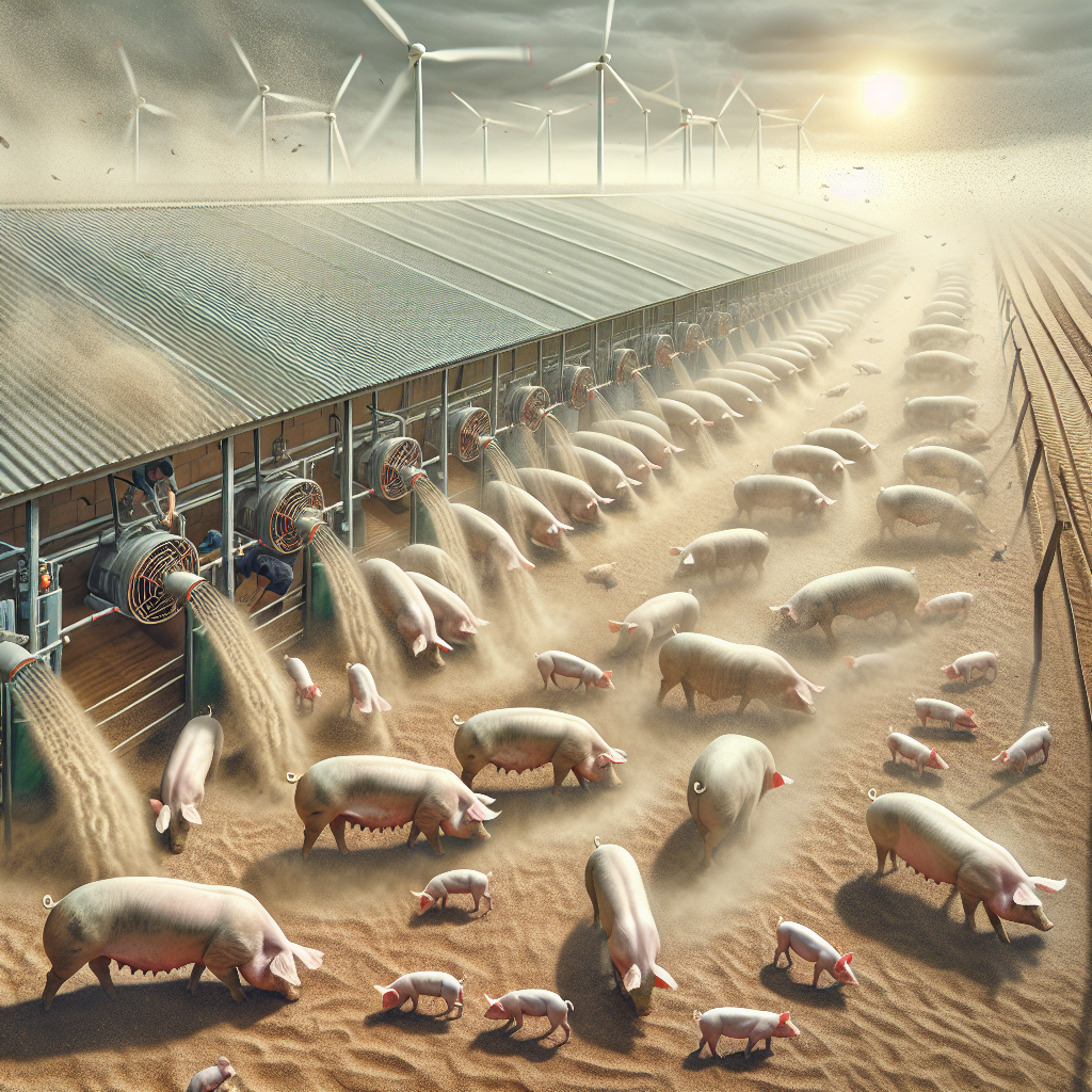 manejo prático de prevenção de perdas por estresse térmico em suínos em propriedade brasileira