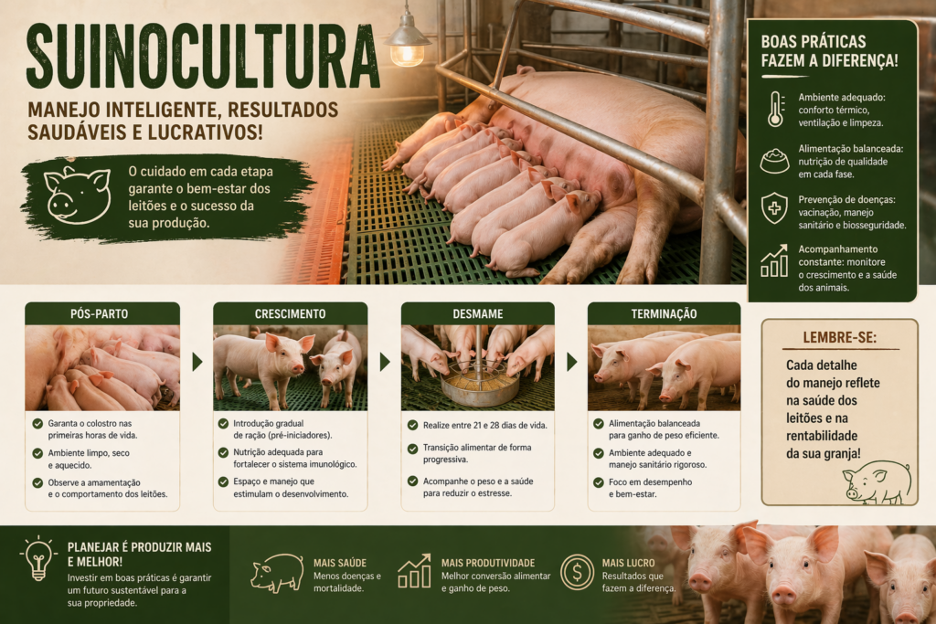 Manejo de Leitões no Pós-Parto: Guia Completo para Cuidados e Suporte Nutricional 1 manejo_leitao_